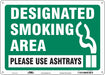 K1257 Safety Sign 10 inx14 in Polyethylene