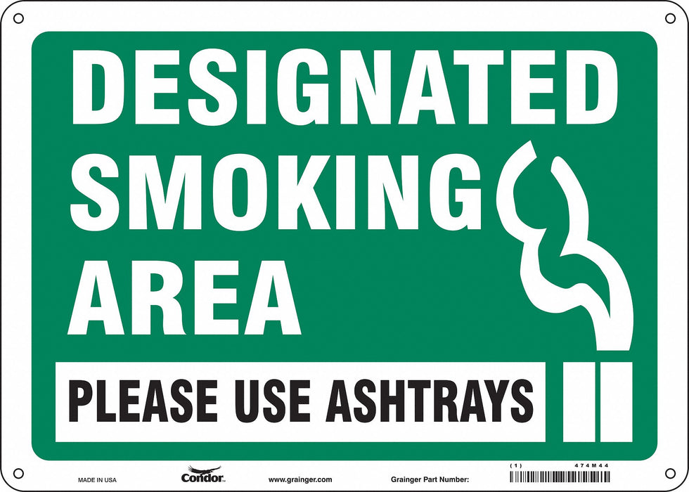 K1257 Safety Sign 10 inx14 in Polyethylene