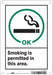 Safety Sign 10 in x 7 in Polyethylene