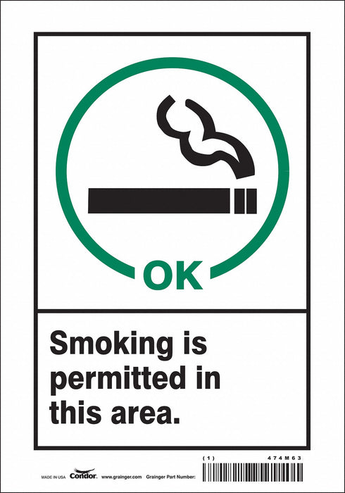 Safety Sign 10 in x 7 in Vinyl
