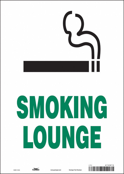 Safety Sign 14 in x 10 in Vinyl