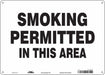 Safety Sign 10 inx14 in Polyethylene