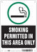 Safety Sign 10 inx7 in Polyethylene