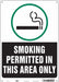 Safety Sign 14 inx10 in Polyethylene