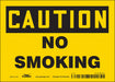 Safety Sign 5 in x 7 in Vinyl