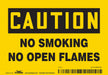 Safety Sign 3 1/2 inx5 in Vinyl
