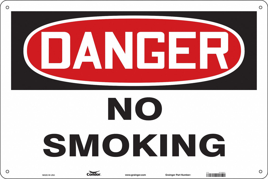 Safety Sign 24 in x 36 in Polyethylene