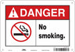 Safety Sign 7 in x 10 in Polyethylene