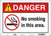 Safety Sign 10 inx14 in Polyethylene