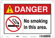 Safety Sign 7 in x 10 in Vinyl