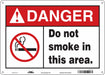 Safety Sign 10 in x 14 in Polyethylene