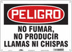 Safety Sign 10 in x 14 in Aluminum