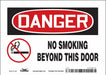 Safety Sign 5 in x 7 in Vinyl