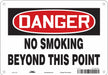 Safety Sign 7 in x 10 in Aluminum