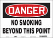 Safety Sign 10 in x 14 in Vinyl