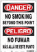 Safety Sign 14 in x 10 in Vinyl