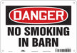 Safety Sign 7 in x 10 in Aluminum