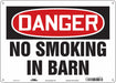 Safety Sign 10 in x 14 in Aluminum