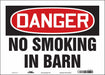 Safety Sign 10 in x 14 in Vinyl