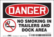 Safety Sign 3.5in x 5in Vinyl