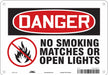 Safety Sign 7 in x 10 in Aluminum