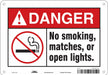 Safety Sign 7 in x 10 in Polyethylene