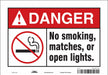 Safety Sign 7 in x 10 in Vinyl