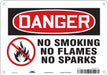Safety Sign 7 in x 10 in Aluminum