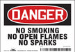 J6940 Safety Sign 3 1/2 inx5 in Vinyl