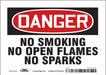 J6940 Safety Sign 5 inx7 in Vinyl