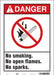 Safety Sign 14 inx10 in Vinyl