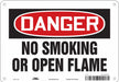Safety Sign 7 in x 10 in Aluminum