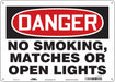 J6939 Safety Sign 10 inx14 in Polyethylene