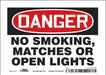 J6939 Safety Sign 5 in x 7 in Vinyl