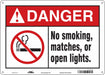 Safety Sign 10 in x 14 in Polyethylene