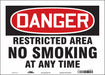 Safety Sign 10 in x 14 in Vinyl