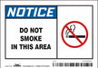 Safety Sign 3 1/2 inx5 in Vinyl