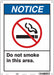 Safety Sign 14 inx10 in Aluminum