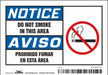Safety Sign 3 1/2 inx5 in Vinyl PK5