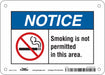 Safety Sign 5 inx7 in Vinyl
