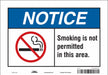 Safety Sign 7 in x 10 in Vinyl
