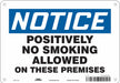 Safety Sign 7 in x 10 in Polyethylene
