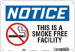 Safety Sign 7 inx10 in Polyethylene