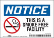 Safety Sign 3 1/2 inx5 in Vinyl