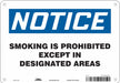 Safety Sign 7 in x 10 in Aluminum