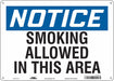 Safety Sign 10 in x 14 in Aluminum