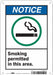 Safety Sign 10 inx7 in Aluminum