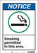 Safety Sign 14 in x 10 in Vinyl