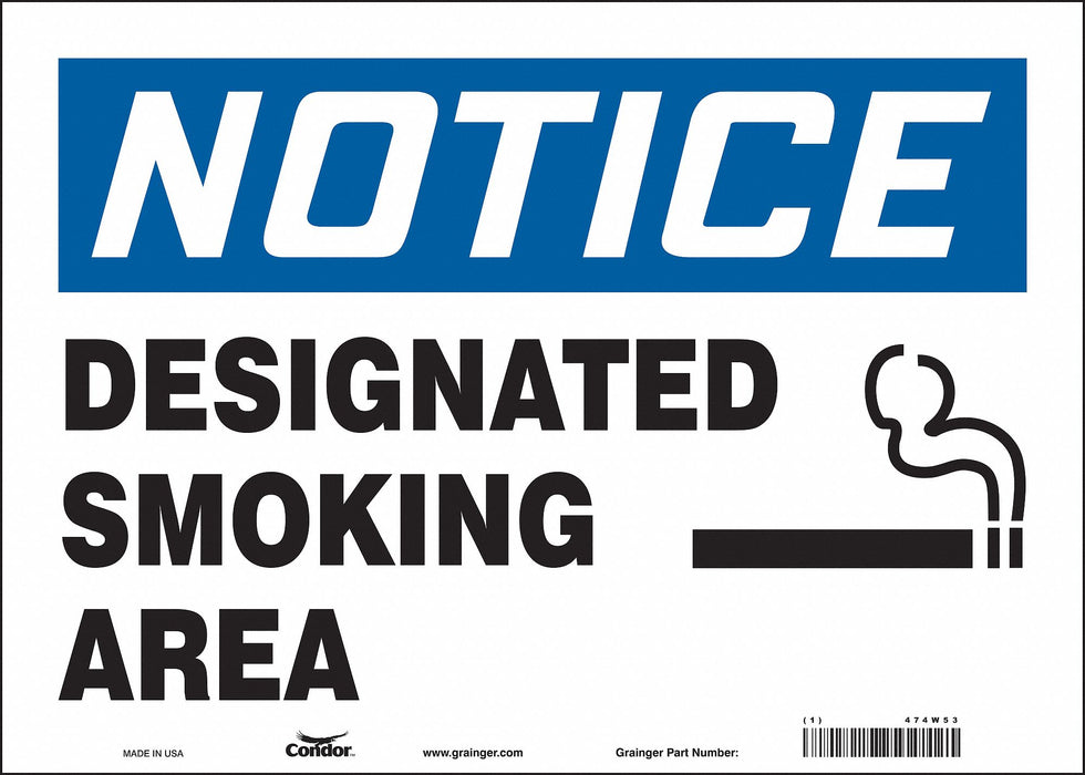 K1341 Safety Sign 10 in x 14 in Vinyl