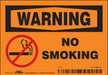 Safety Sign 3.5in x 5in Vinyl